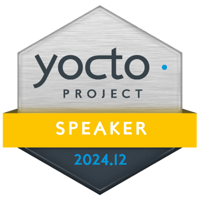 Yocto Project Speaker Badge